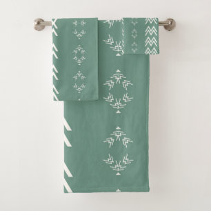 Sage Green Mud-Cloth