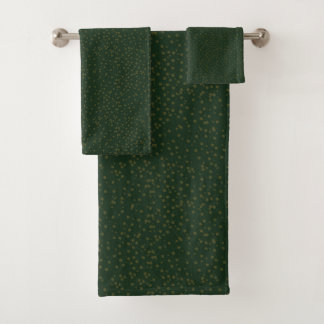 Sage Green Polka Dots Modern Pattern