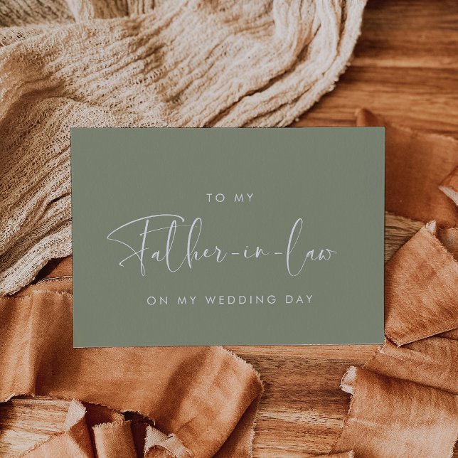 Sage to my father-in-law en mi tarjeta de boda (Subido por el creador)