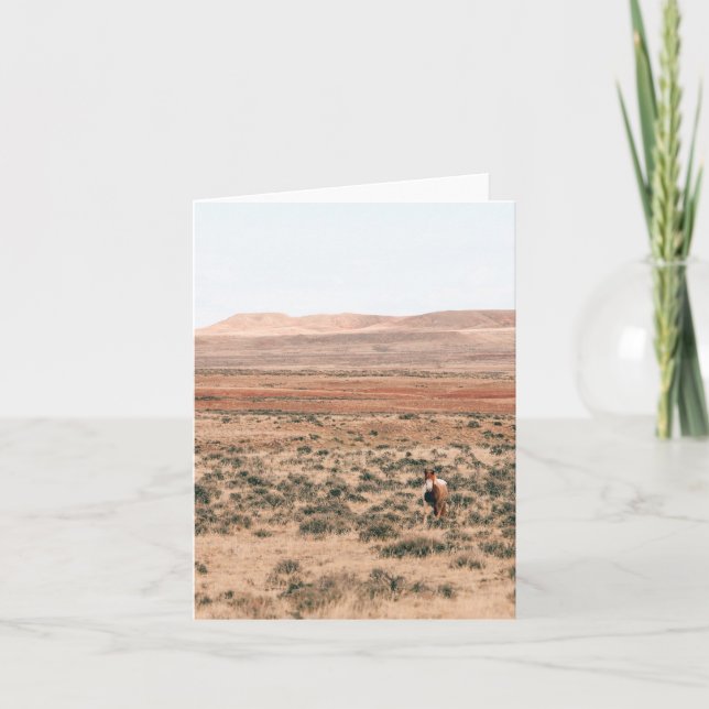Sagebrush Mama - Tarjeta de 4" x 5.6" (Anverso)