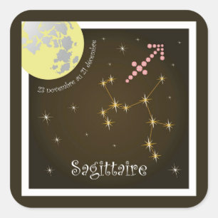 Sagittaire de 23 21 pegatinas novembre au décembre