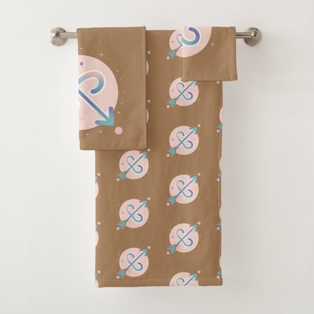 SAGITTARIO, Diseño abstracto del Rótulo Zodiaco, (In situ)