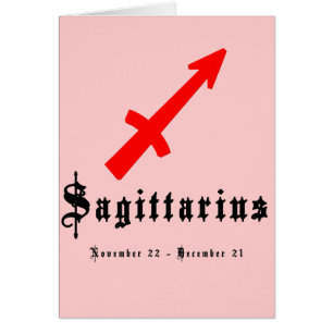 Sagittarius 22 de noviembre - 21 de diciembre