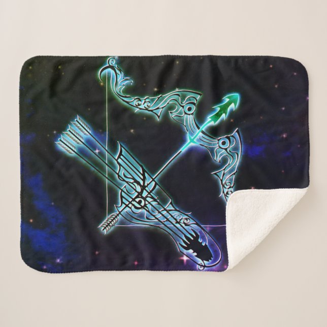 sagittarius la manta arquera zodiac (Anverso (horizontal))