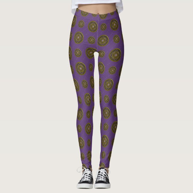 Sagittarius Mandala Leggings (Anverso)