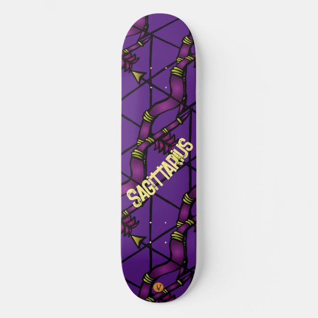 Sagittarius Skateboard (Anverso)
