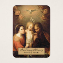 Sagrada Familia Católica Oración Funeral Sagrada T