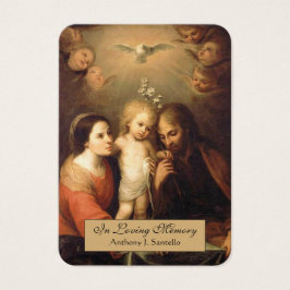 Sagrada Familia Católica Oración Funeral Sagrada T