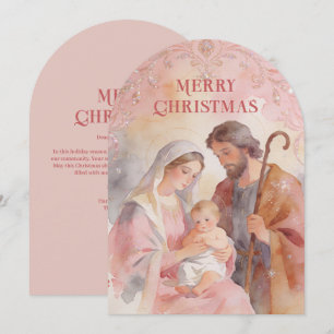Sagrada Familia Rosa Navidad TMF26