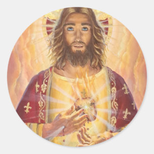Sagrado Corazón de Jesús, Arte, Pegatinas