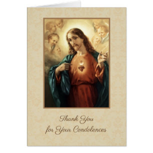 Sagrado Corazón de Jesús Católico de Condolencias 