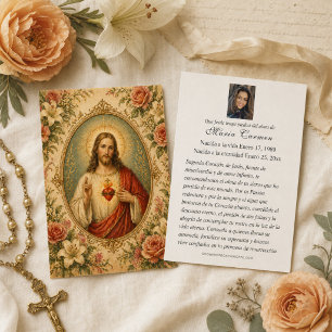 Sagrado Corazón de Jesús Oración Fúnebre Española