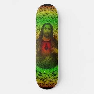 Sagrado Corazón De Jesús Rastafari Skateboard