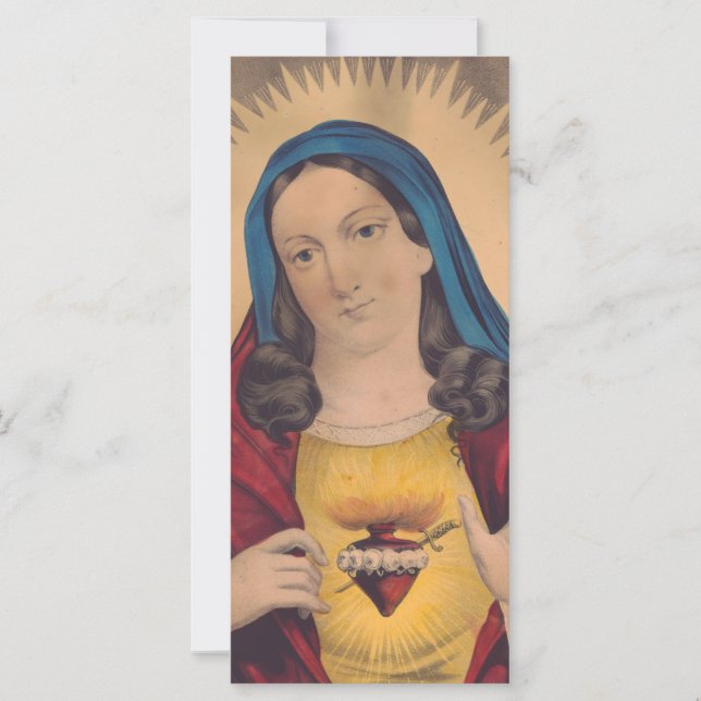 Sagrado Corazón de María (Anverso)