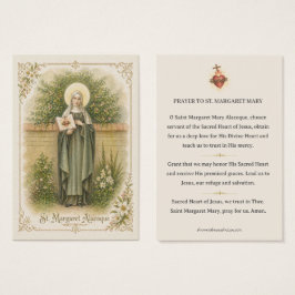 Sagrado Corazón de Santa Margarita María Oración S