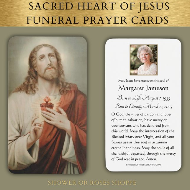 Sagrado Corazón Jesús Católico Memorial Funeral Ca (Subido por el creador)
