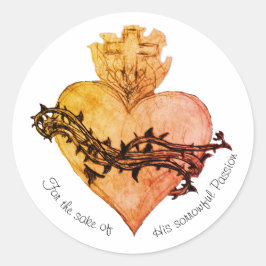 Sagrado Corazón = Pegatina