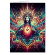 Sagrado Corazón Psicodélico de María