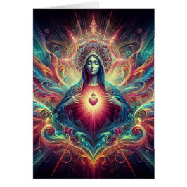 Sagrado Corazón Psicodélico de María