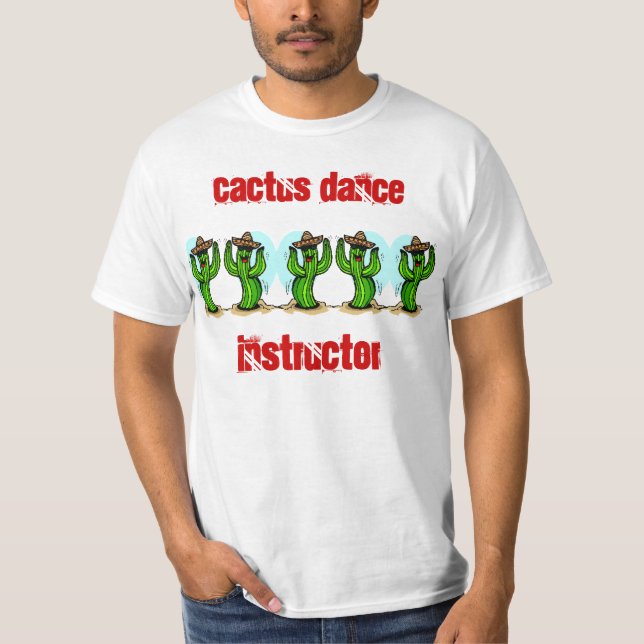 saguaros de la danza del cactus con la camisa de (Anverso)