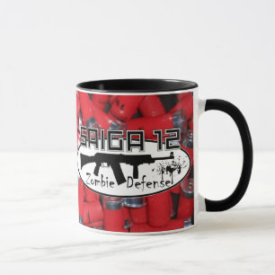 Saiga 12 - Taza de la defensa del zombi