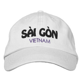 Saigón, gorro de béisbol bordado en Vietnam