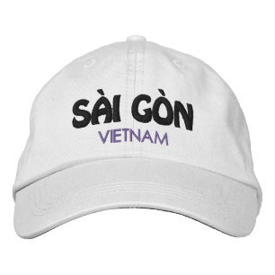 Saigón, gorro de béisbol bordado en Vietnam