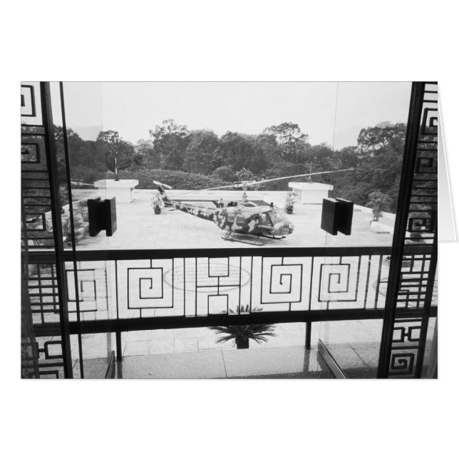 Saigón HCMC Vietnam, helicóptero Huey (Anverso (Horizontal))