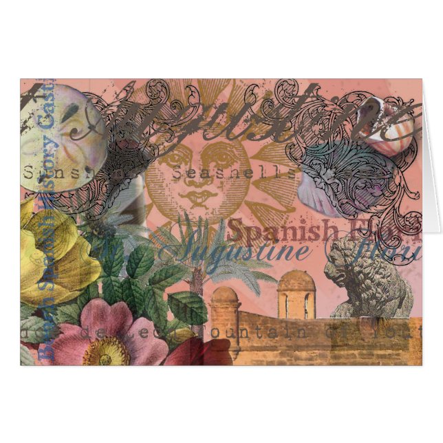 saint augustine florida viajar arte antiguo (Anverso (Horizontal))