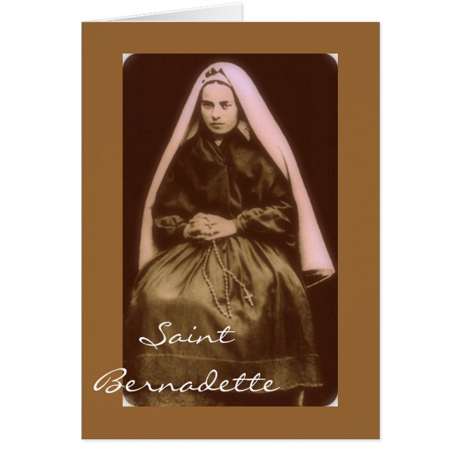 saint bernadette (Frente)