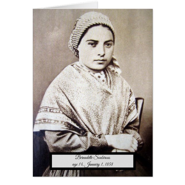 Saint Bernadette (Frente)