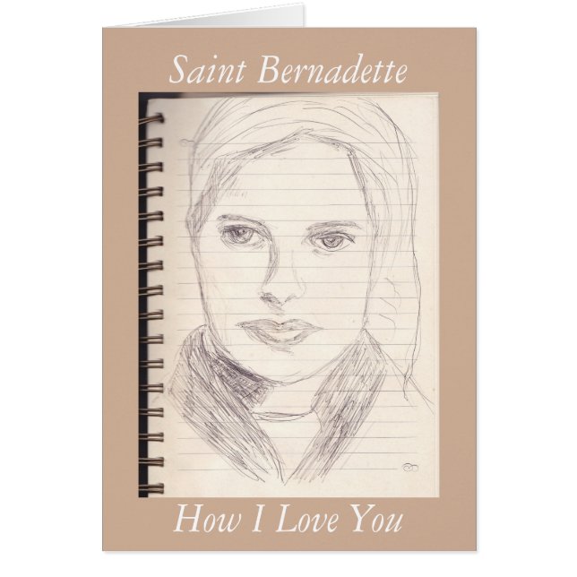 Saint Bernadette Cómo Te Amo (Frente)