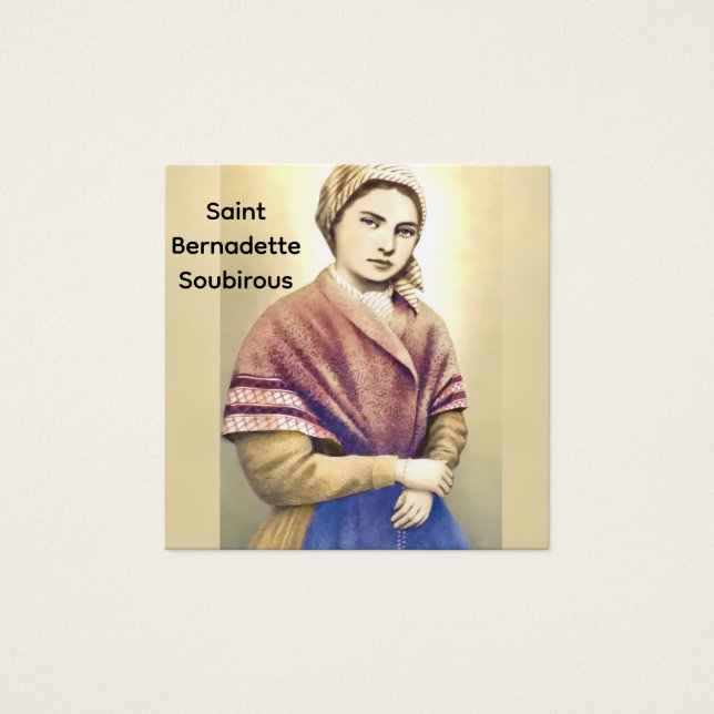 Saint Bernadette Soubirous (Anverso)