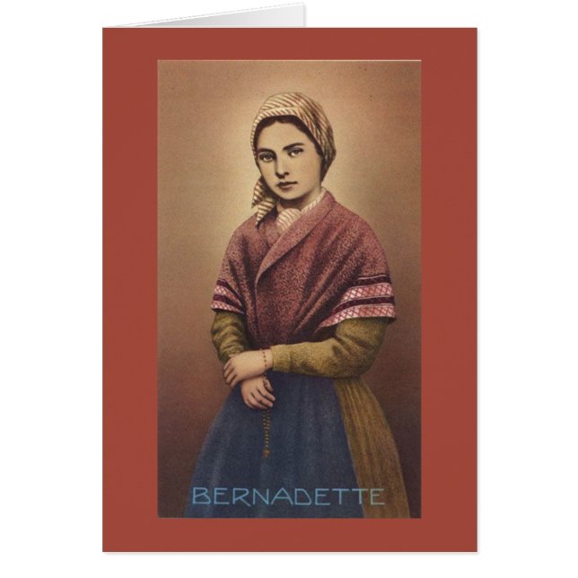 Saint Bernadette Soubirous (Frente)
