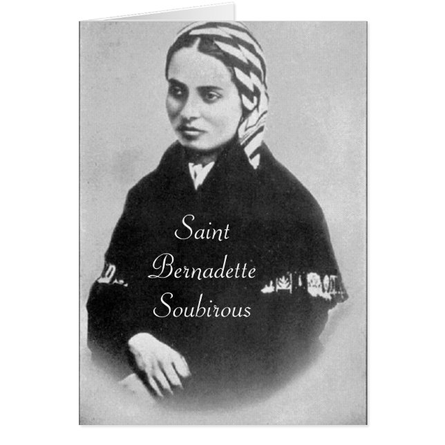 Saint Bernadette Soubirous (Frente)