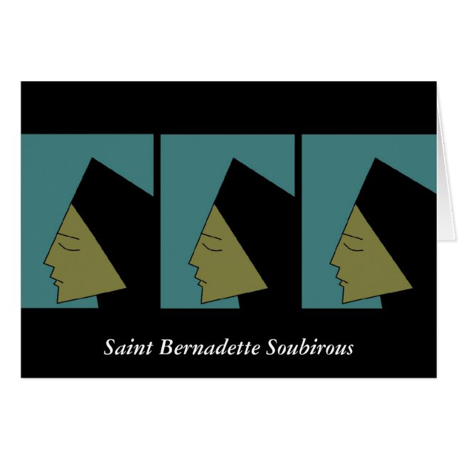 Saint Bernadette Soubirous (Anverso (Horizontal))