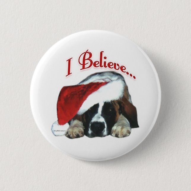 Saint Bernard I Believe - Botón (Anverso)