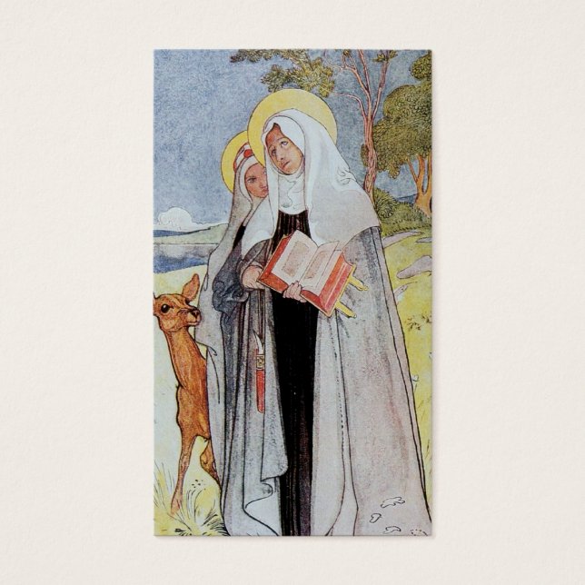 Saint Bridget y Deer (Frente)