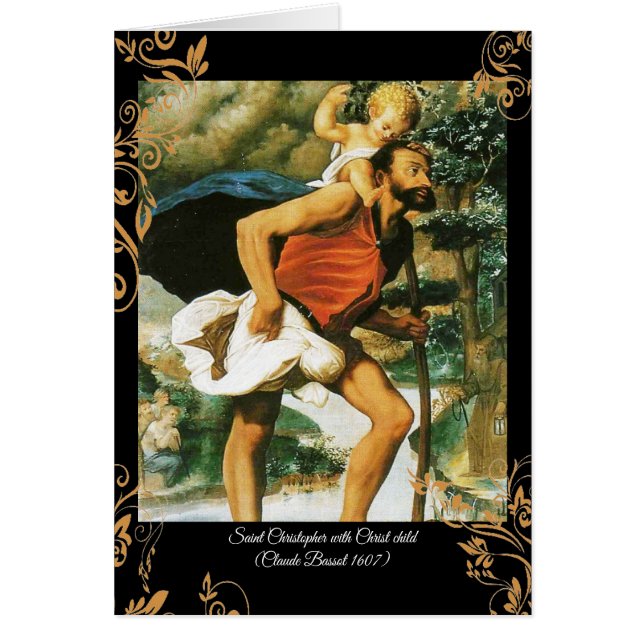 Saint Christopher con el Cristo Infantil (Frente)