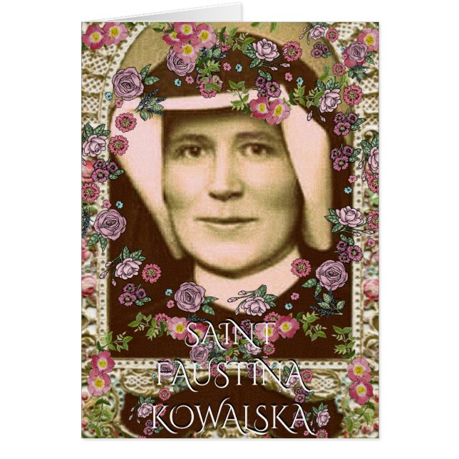 SAINT FAUSTINA KOWALSKA (Frente)