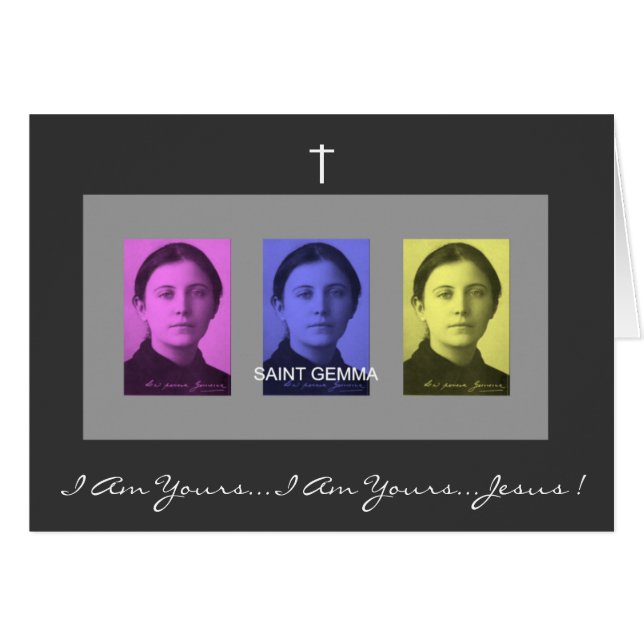 Saint Gemma (Anverso (Horizontal))