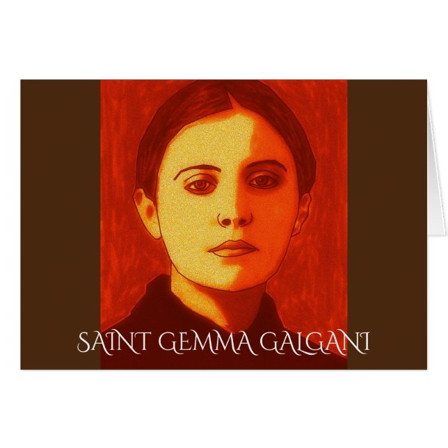 SAINT GEMMA GALGANI (Anverso (Horizontal))