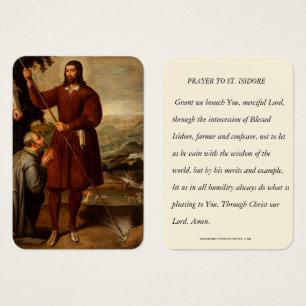 Saint Isidore, la oración religiosa del labrador