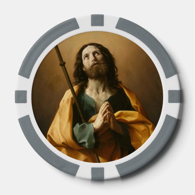 "Saint James" personalizado de póquer chips (Anverso)