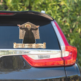 Saint Maron, Pegatina de la Iglesia Maronita