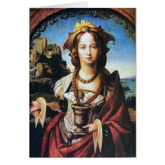 SAINT MARY MAGDALENE, Pergamino marrón (Frente)