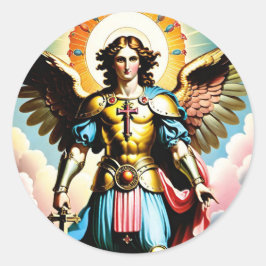 Saint Michael Pegatina