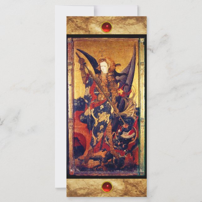 Saint Michael Vanquishing Devil (Anverso)