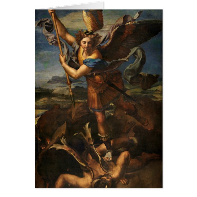 Saint Michael Vanquishing Satan (Frente)