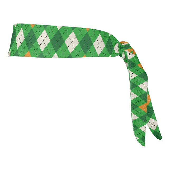  Saint Patrick's Day Irish colored argyle (Girar 90)